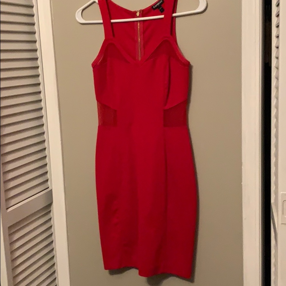 Red dress